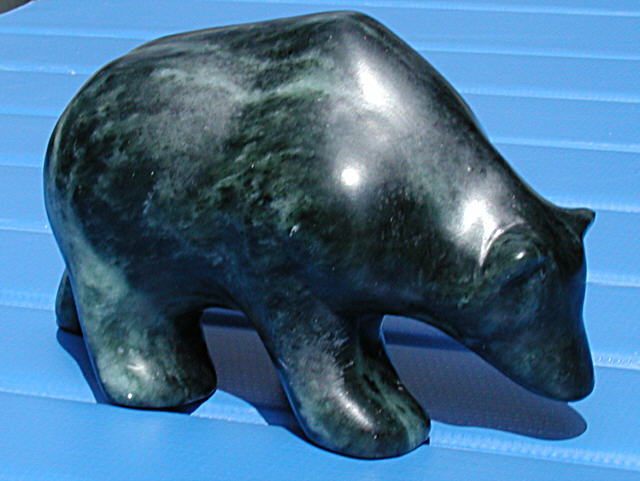 Stone Carving - Bear - By Steve Capps
